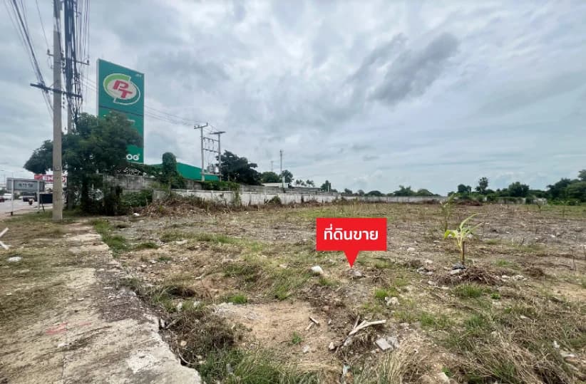 Land 9 rai 2 ngan 51 sq.wah. Next to Petchkasem Road, PTT gas station 4