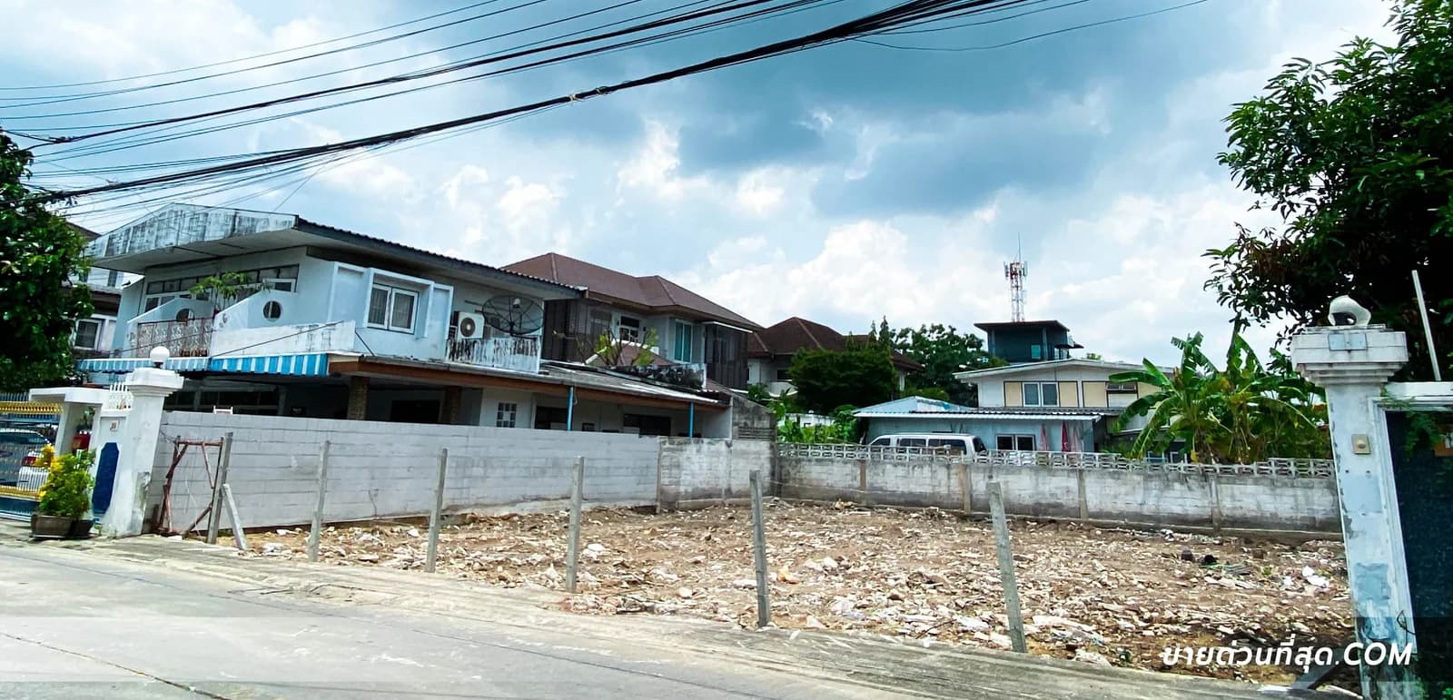 ขายที่ดินเปล่าถมแล้วขนาด 80 ตร.ว. ตั้งอยู่ เสนานิคม 1 (อมรพันธ์9) ซ.42 แยก 11-2 3