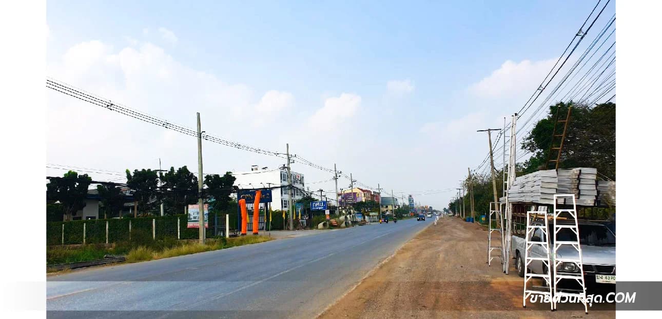 ขายที่ดิน ตรงข้ามการไฟฟ้าฯ ลำลูกกา คลอง 7 เนื้อที่  8 ไร่ 3 งาน 14.8 ตร.ว. 4