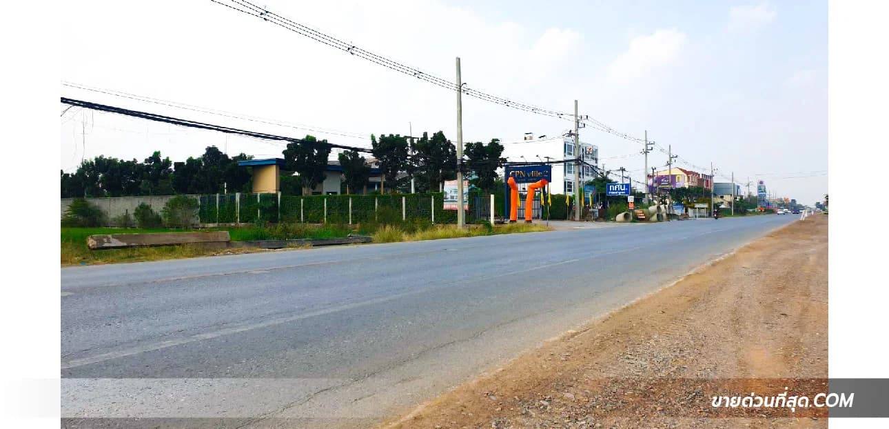 ขายที่ดิน ตรงข้ามการไฟฟ้าฯ ลำลูกกา คลอง 7 เนื้อที่  8 ไร่ 3 งาน 14.8 ตร.ว. 5