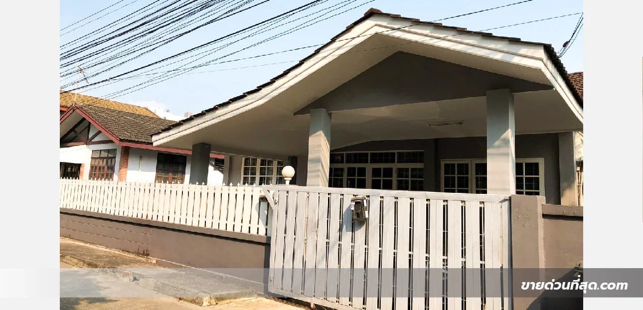 ขายบ้านเดี่ยวชั้นเดียว ตั้งอยู่ ซ.รัชดา 36 แยก 1-4 เนื้อที่ 62 ตร.ว. 1