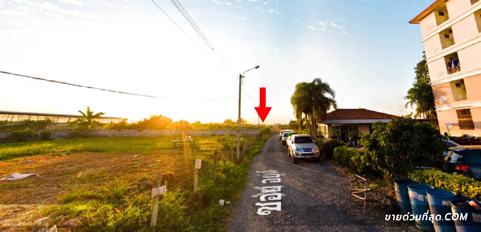 Land 2 rai 0 ngan 0 sq.wah. Soi Chalong Krung 15 5