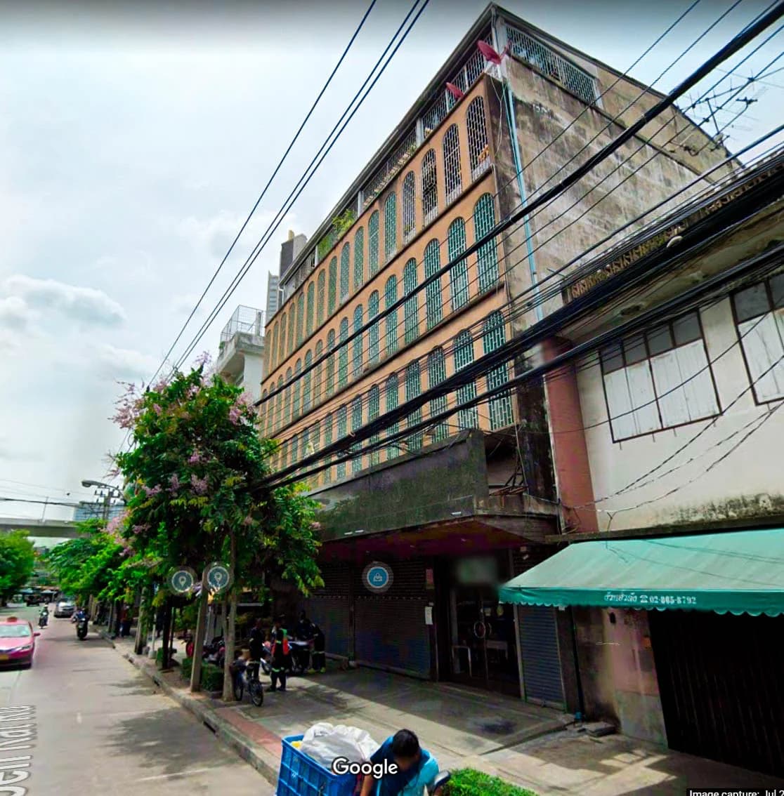 ขายอาคารพาณิชย์ 6 ชั้น 4 ห้องติดกัน ติดถนนเจริญรัถ เนื้อที่ 100 ตร.ว. 2