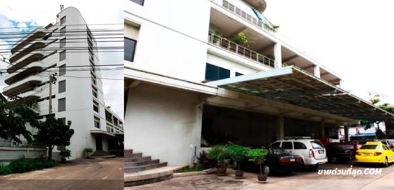 ขายอาคารสำนักงาน 7 ชั้นที่ดิน 1 ไร่  3 งาน 86 ตร.ว. ถ.เจริญนคร 2
