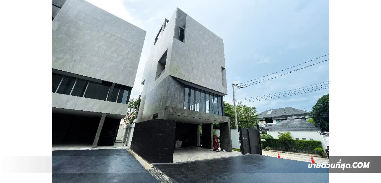 บ้านเดี่ยว 4 ชั้น+Rooftop โครงการเมอิ อเวนิว ศรีนครินทร์ เนื้้อที่ 49.3 ตร.ว. 1