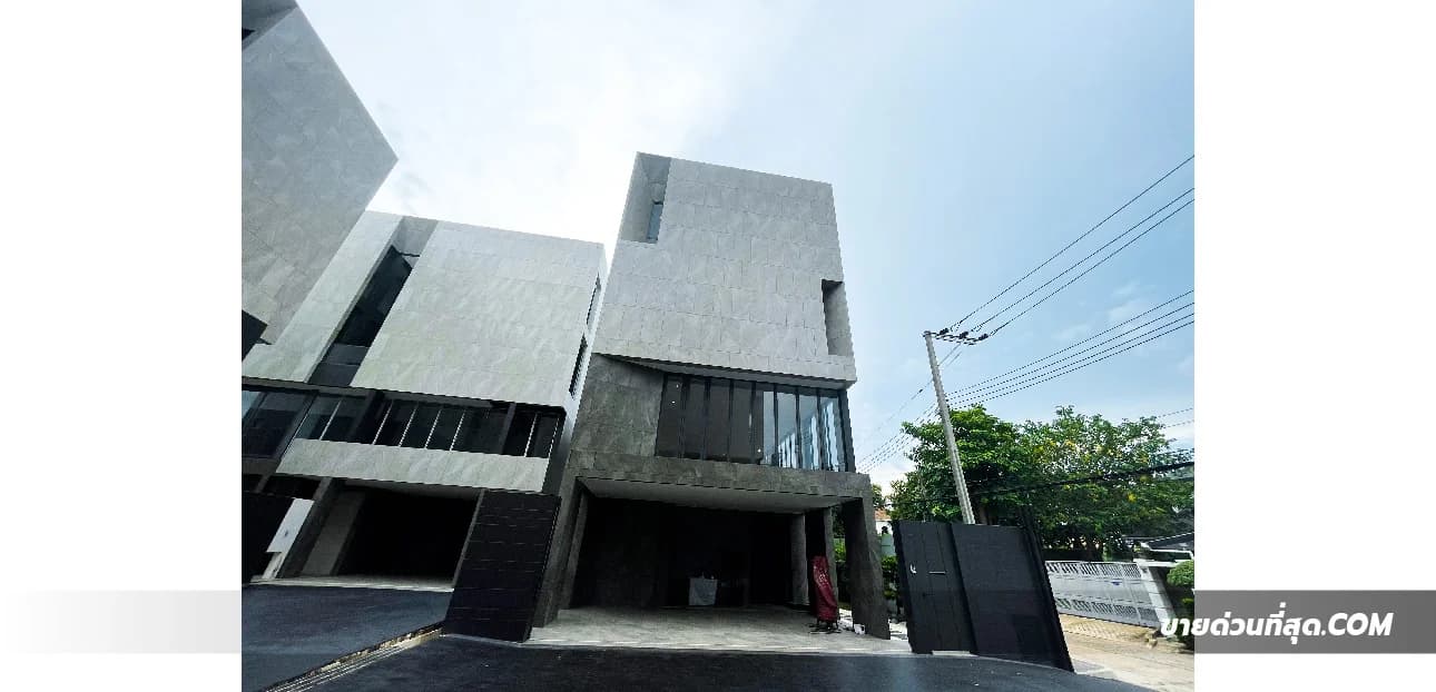 บ้านเดี่ยว 4 ชั้น+Rooftop โครงการเมอิ อเวนิว ศรีนครินทร์ เนื้้อที่ 49.3 ตร.ว. 2