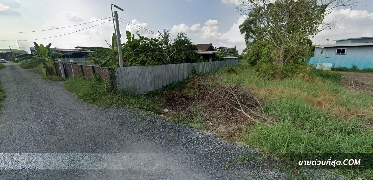 ขายที่ดินใกล้ถนนเอกทักษิณ อ.ธัญบุรี จ.ปทุมธานี เนื้อที่ 100 ตร.ว. 2