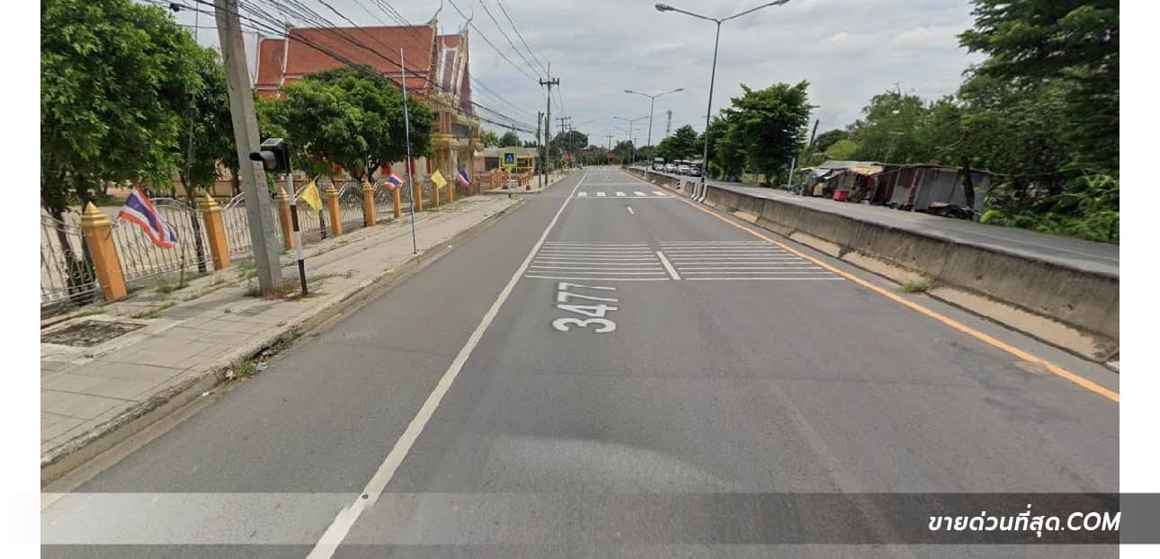 ขายที่ดิน ติดถนนหมายเลข 3477 (ใกล้พระราชวังบางปะอิน) เนื้อที่ 15 ไร่ 26 ตร.ว. 4