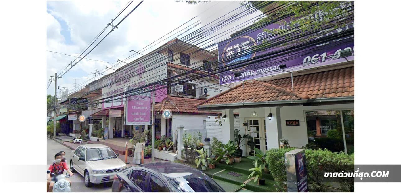 ขายบ้านแฝด 3 ชั้น เนื้อที่ 40 ตร.ว. ทำเลค้าขาย ติด ถ.เอกเจริญ ใกล้ ม.รังสิต 3