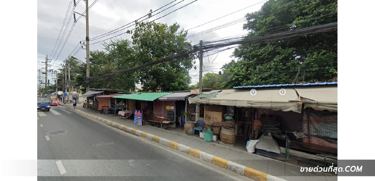 ขายที่ดิน 102 ตร.ว. ติด ถ.สุขุมวิท ซ.เทศบาล 43 ใกล้BTS ศรีนครินทร์ 2