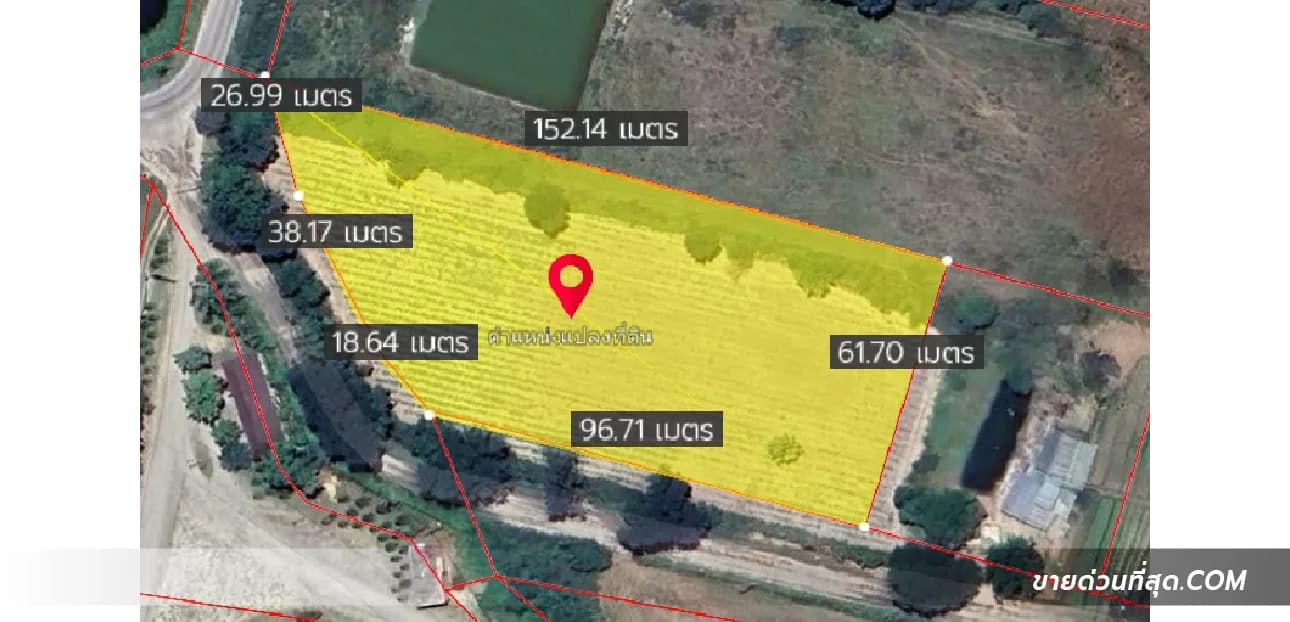 Land for sale 5 rai 0 ngan 13 sq.wah near Rancho Charnvee Golf Course 4