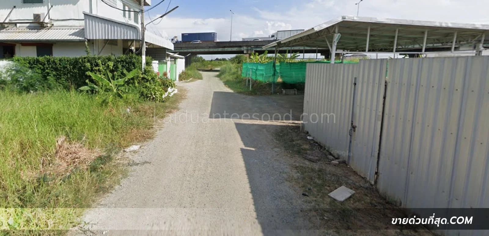 Land for sale adjacent to Bang Kaeo Municipal Road, Khlong Bang Bang, Samut Prakan Province. Area: 92 square wah. 5
