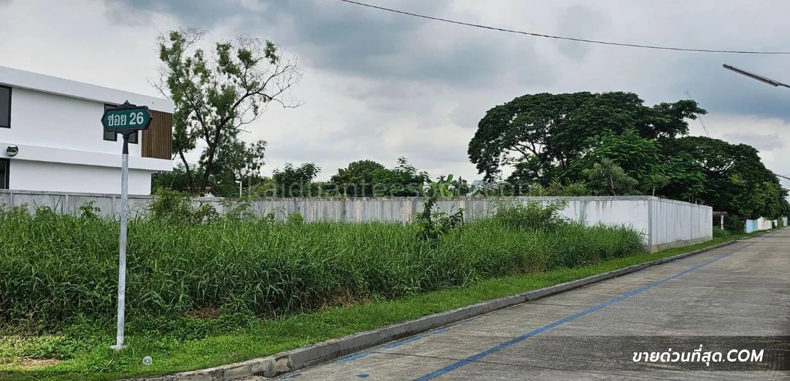 ขายที่ดิน ม.บ้าน เอื้อสุข ติดถนนหลัก ซอย 26 เนื้อที่ 207 ตร.ว. 5