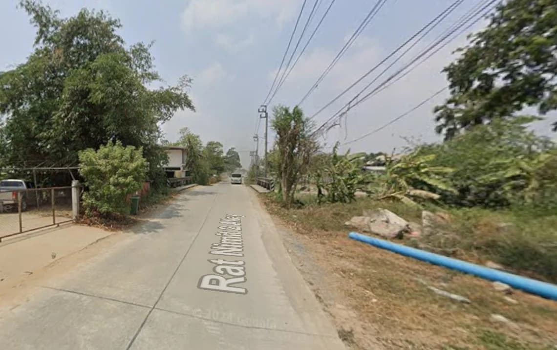 ขายที่ดิน เนื้อที่ 54-1-58 ไร่ ติดถนนราษฎร์นิมิตร (ใกล้ ถ.นิมิตรใหม่,ถ.ลำลูกกา) 4