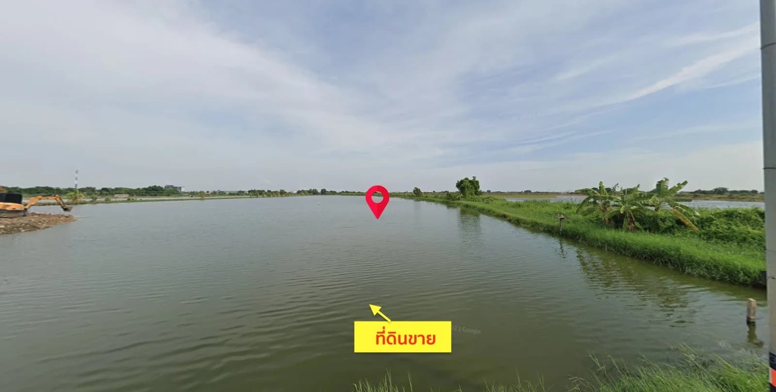 ขายที่ดิน 16-1-72 ไร่ ติด ถ.ลาดหวาย ใกล้ รพ.จักรีนฤบดินทร์ (คลองส่งน้ำสุวรรณภูมิ 3