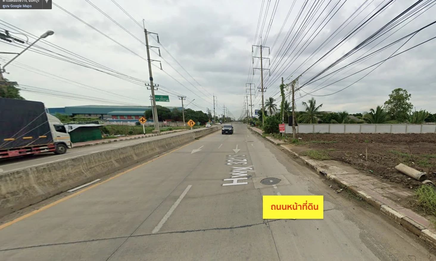 ให้เช่า ที่ดิน 4 ไร่ 3 งาน 94.8 ตร.ว. ติด ถ.บางกรวย-ไทรน้อย ใกล้ Big-C ไทรน้อย 4