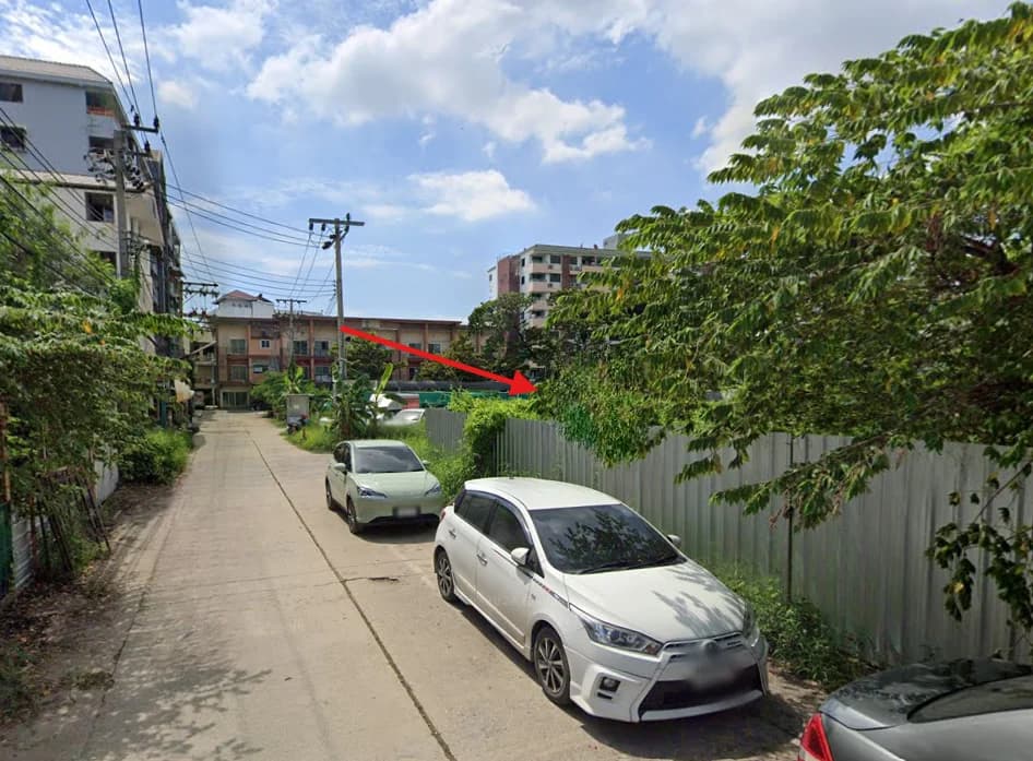 ขายที่ดิน 371 ตร.ว. ในซอยรามคำแหง 60/2 ติดพัทธมนคอนโด ใกล้เดอะมอลล์ บางกะปิ 2