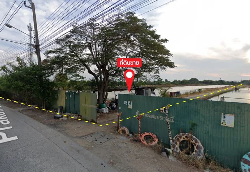 Land 12 Rai, 3 ngan 21 sq.w. adjacent to the Rural Road SP.2006 2