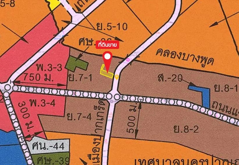 ขายที่ดิน 2-1-83 ไร่ ถนนเลี่ยงเมืองปากเกร็ด ใกล้บิ๊กซีเอ็กซ์ตร้าแจ้งวัฒนะ 2 5