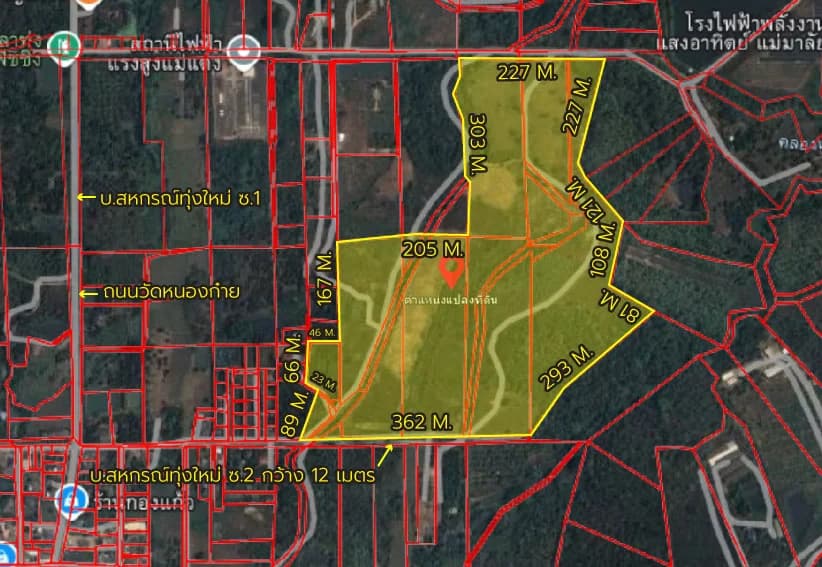 115 rai of land 0 jobs 0 sq.w., ThungMaiCooperative Cooperative Soi 2 5