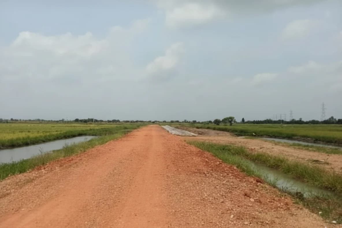 ขายที่ดิน เนื้อที่ 94-0-95 ไร่ อ.พนัสนิคม ใกล้โรงพยาบาลส่งเสริมสุขภาพตำบลหัวถนน 1