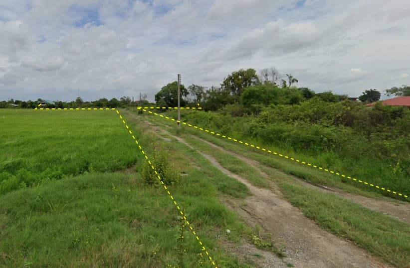 Land 5 rai 1 ngan 48 sq.wah., Bangkok-Chonburi Road (New Line), Soi Ba 2
