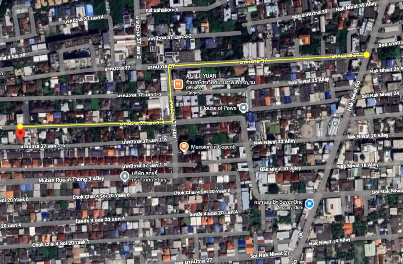 ขายที่ถมแล้วแปลงสวย มีรั้ว 3 ด้าน 135 ตร.ว. นาคนิวาส ซ.37 แยก 1-4 และ แยก 1-6 3