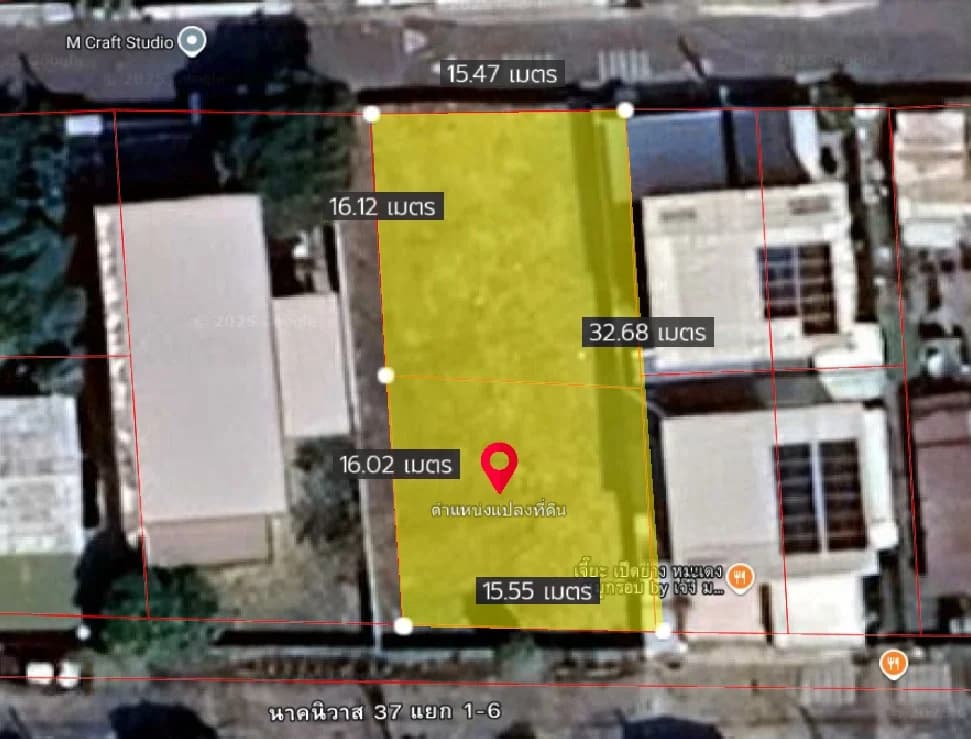 ขายที่ถมแล้วแปลงสวย มีรั้ว 3 ด้าน 135 ตร.ว. นาคนิวาส ซ.37 แยก 1-4 และ แยก 1-6 4