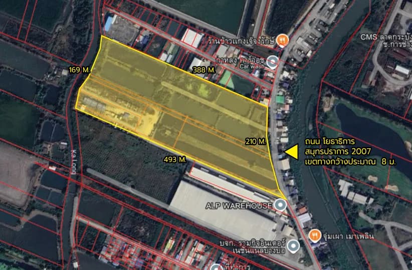 Land 47 rai 0 ngan 12.2 sq.wah, Yotha Thikan Samut Prakan Road 2007 5