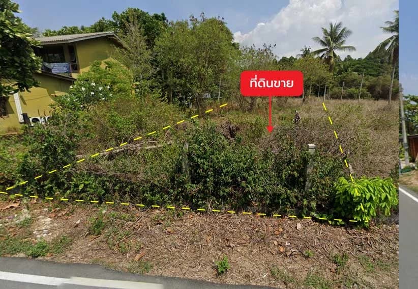 Land 1 rai 0 ngan 60.2 sq.wah, next to Soi Mai Khao 7 2