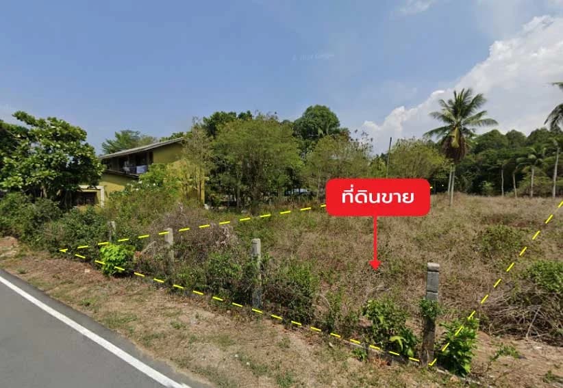 Land 1 rai 0 ngan 60.2 sq.wah, next to Soi Mai Khao 7 4