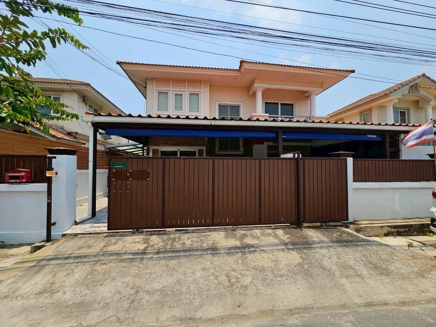 ขายบ้านเดี่ยว 50 ตร.ว. หมู่บ้านฮาบิเทียออร์บิต หทัยราษฎร์ ใกล้ตลาดเคหะออเงิน 1