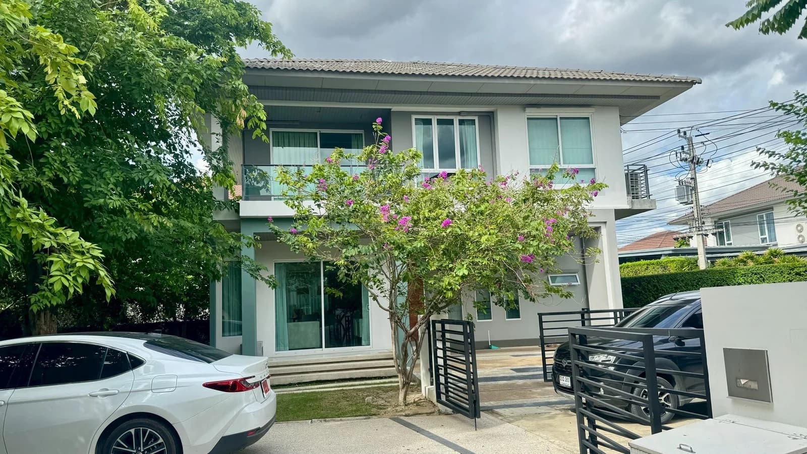 Single house for sale, 82.3 sq.wah, Habitia Bond Ratchapreuk 1