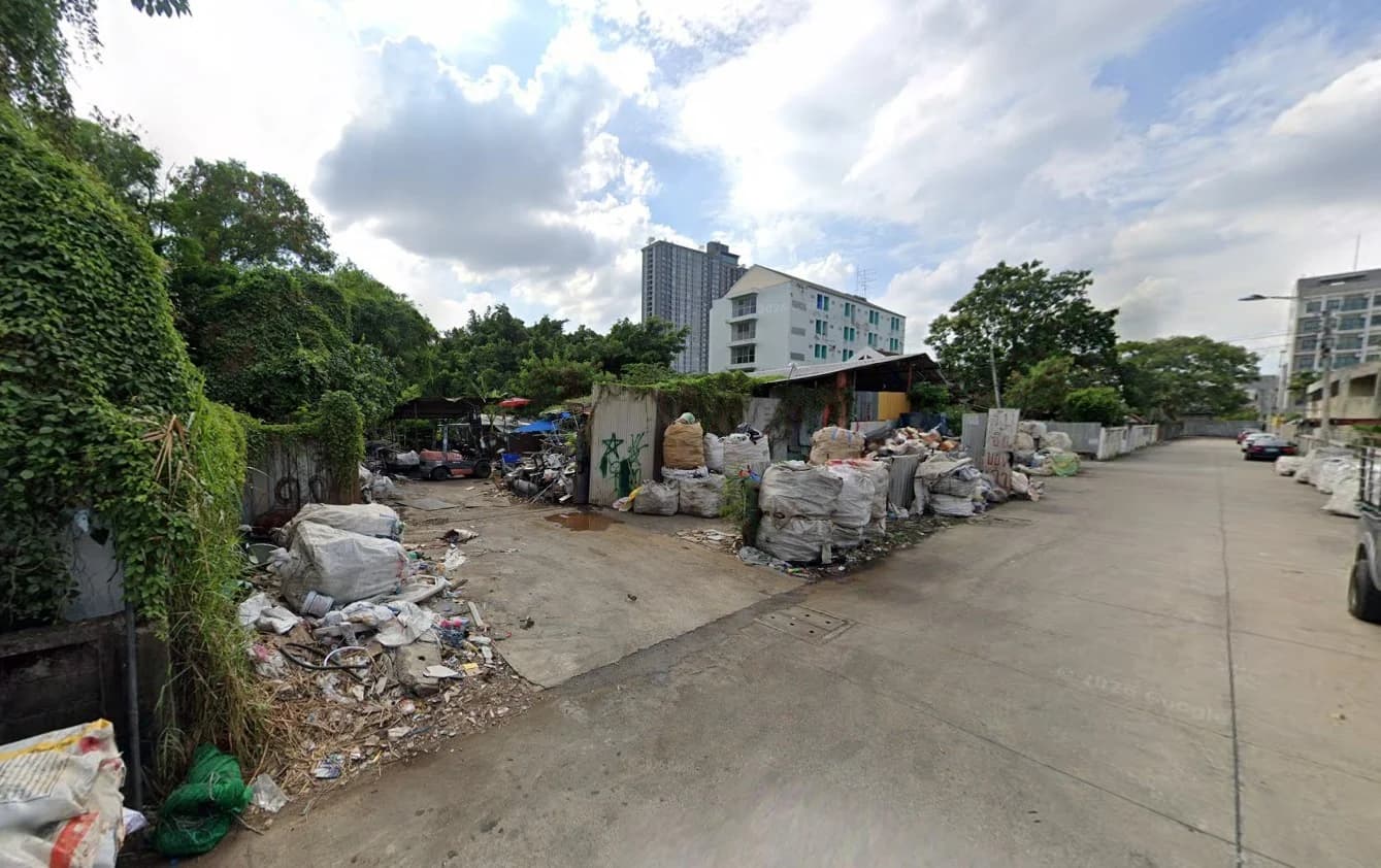 Land for Sale, 1 Rai 0 Ngan 34 Sq.Wah, Near Pu Chao BTS Station 1