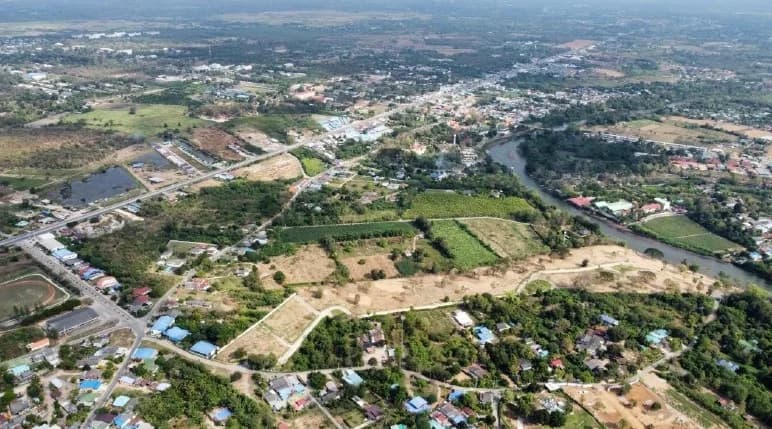 Land for Sale on the Kwai Yai River, Area 44 Rai 0 Ngan 2.7 Sq.Wah, Ne 3