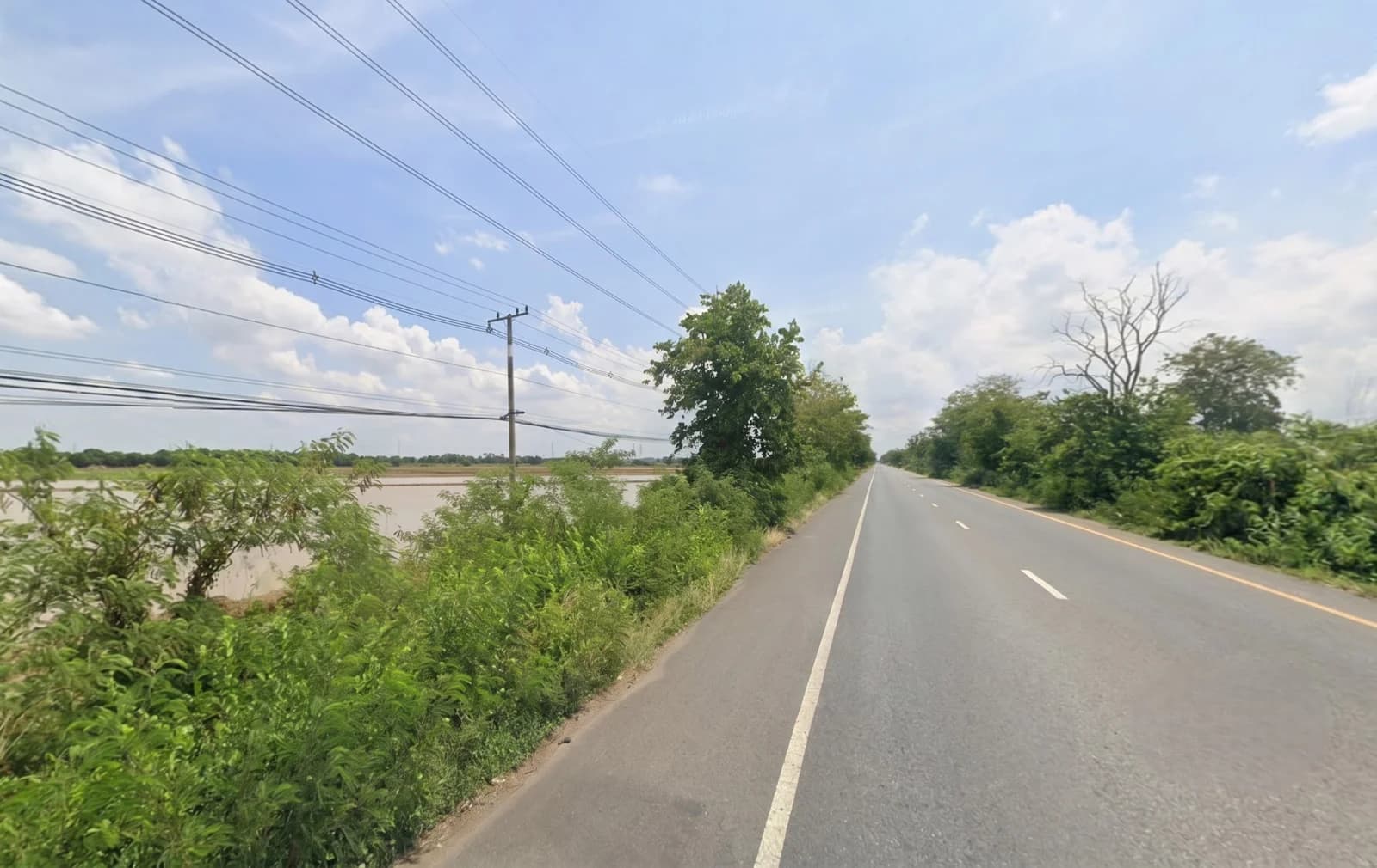 Land for Sale 56-2-29.8 Rai on Chachoengsao–Kabin Buri Road, Near Ban 2