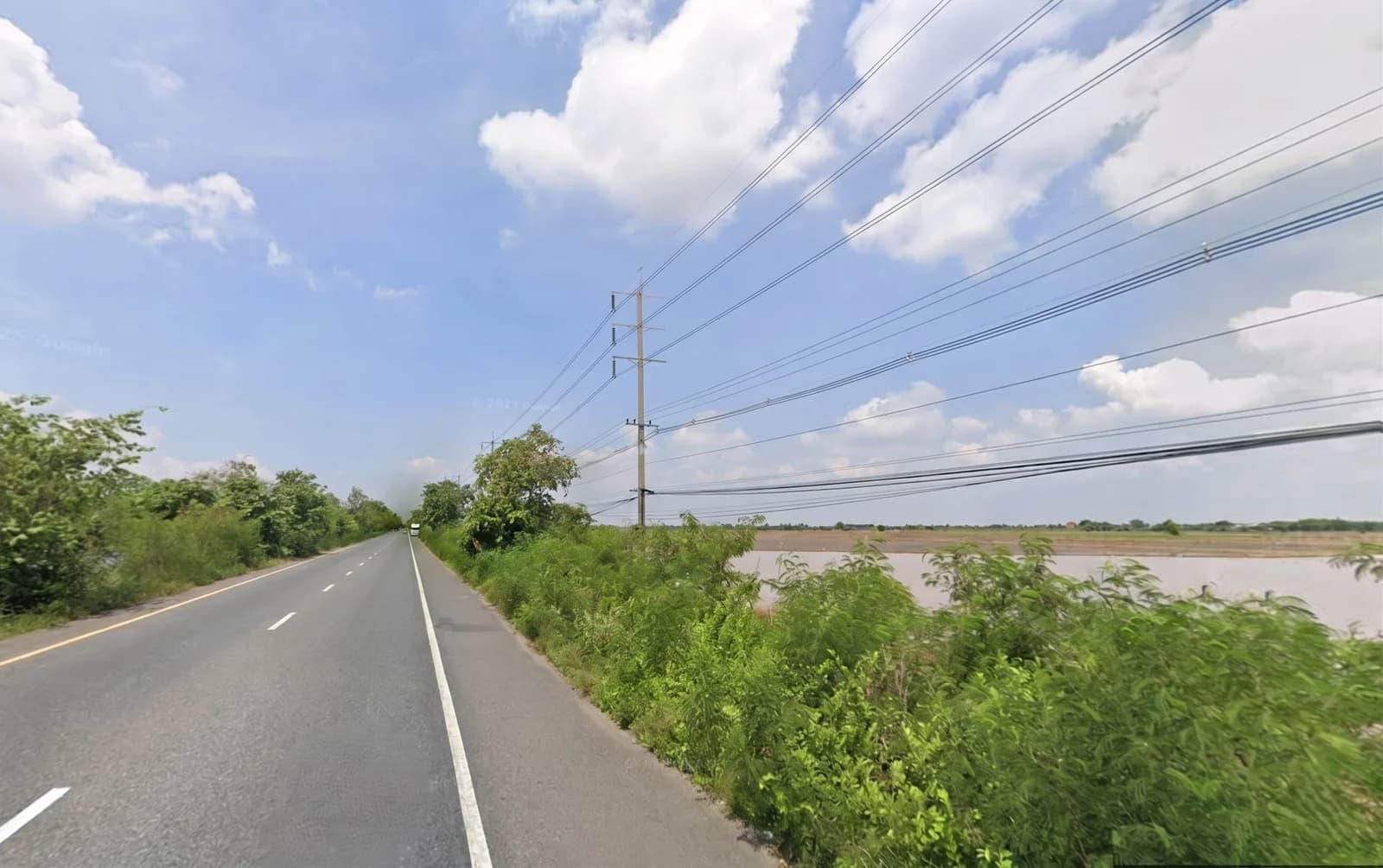 Land for Sale 56-2-29.8 Rai on Chachoengsao–Kabin Buri Road, Near Ban 3