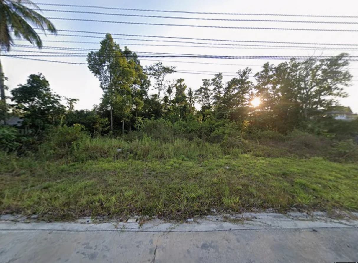 Land for Sale in Hat Yai, 1 Rai 3 Ngan 64.8 Sq.w., Near Route 2031 and 1