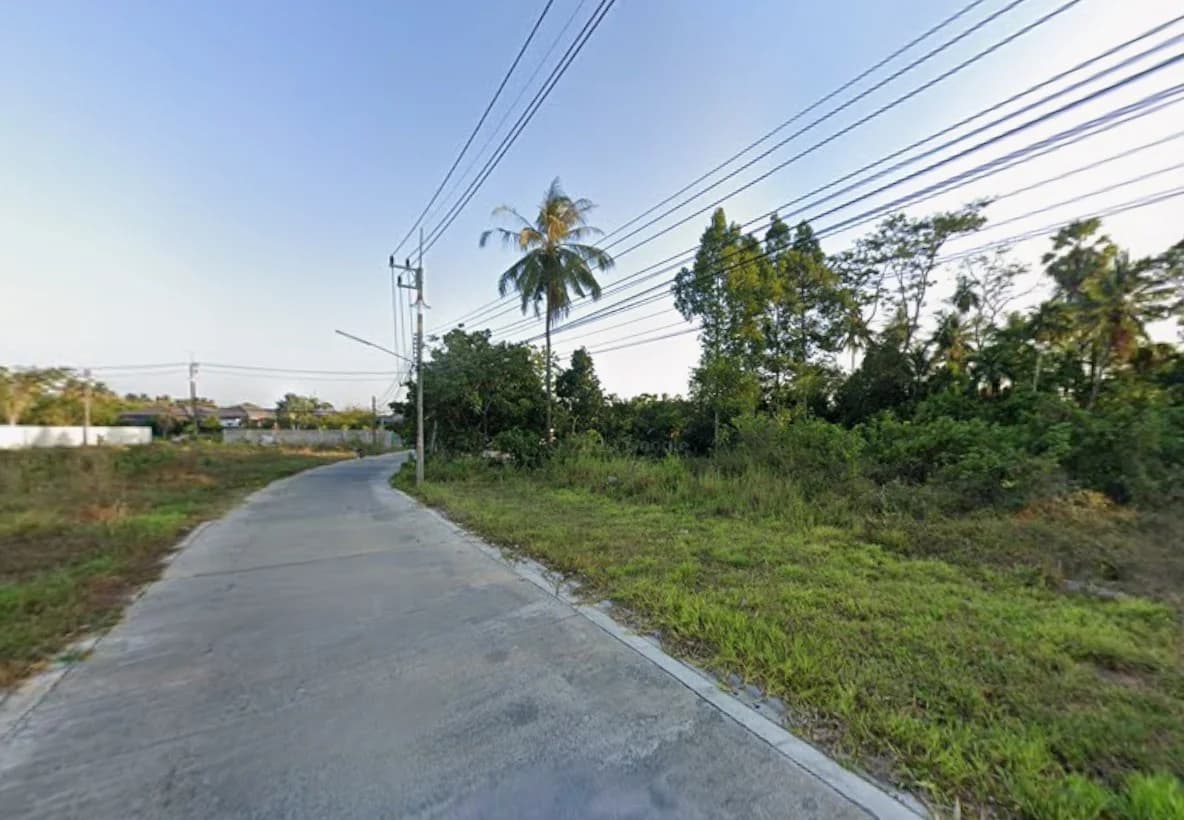 Land for Sale in Hat Yai, 1 Rai 3 Ngan 64.8 Sq.w., Near Route 2031 and 3