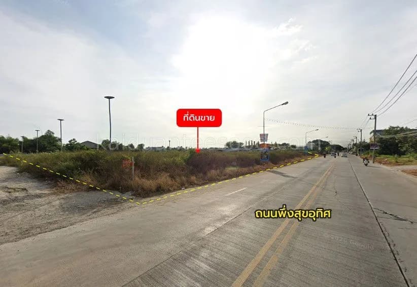 ขายที่ดิน 3 ไร 0 งาน 0 ตร.ว. ติด ถนนพึ่งสุขอุทิศ ใกล้ ตลาดพึ่งสุข 1